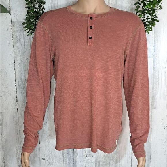 Agave Long Sleeve Henley Shirt - Picture 1 of 8